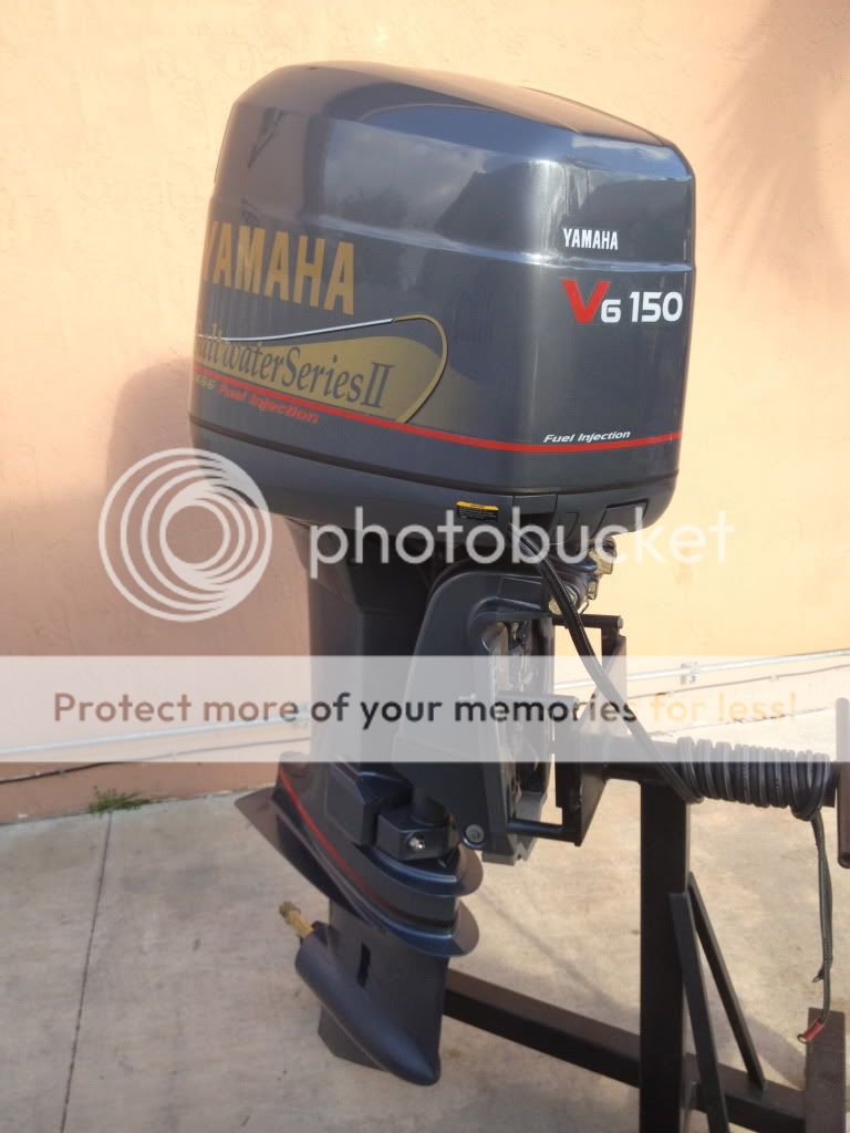 Beautiful 2000 Yamaha 150 HP Saltwater Series II OX66 Fuel Injection